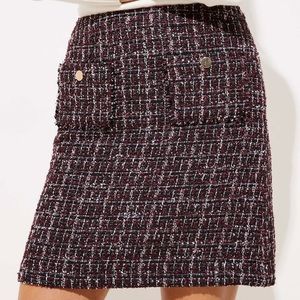 LOFT Boucle Skirt, Petite- NWT